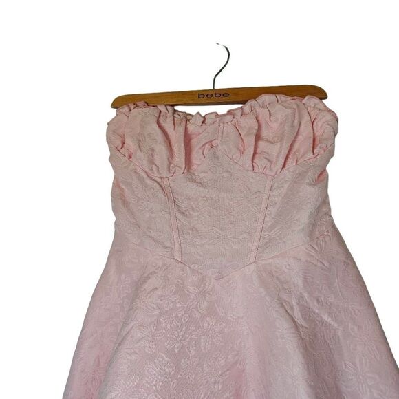 Shein Jaquared Strapless Lolita Layer Dress - Picture 2 of 8